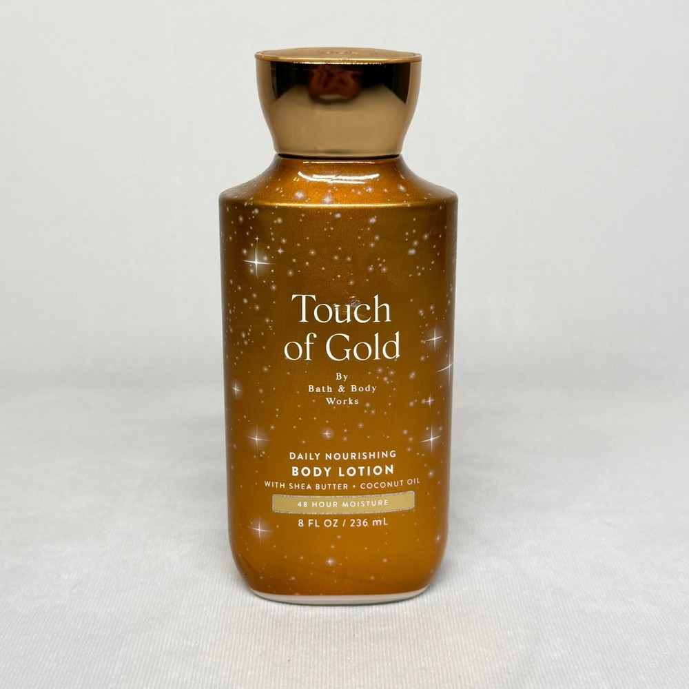 Bath & Body Works Touch of Gold Body Lotion Daily Nourishing 8 oz New
